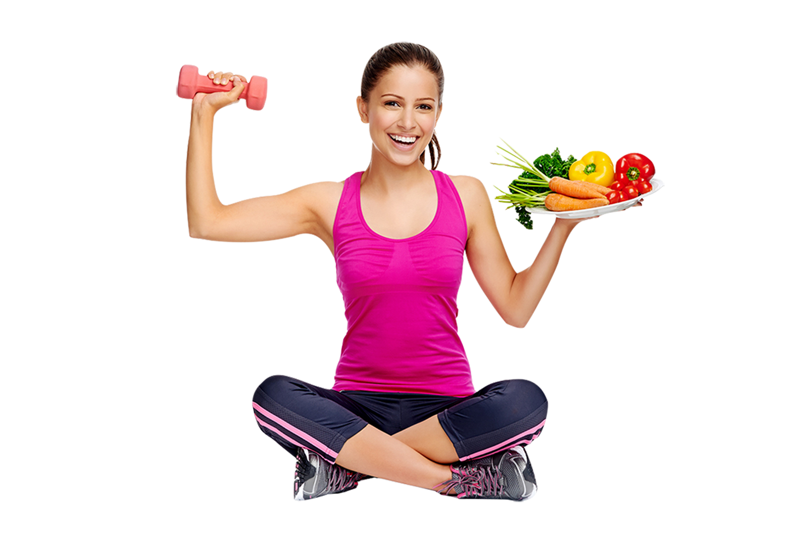 Healthy nutrition and fitness lifestyle